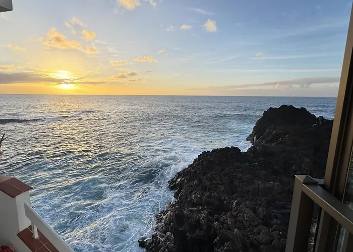 Manolo Pris, En El Mar, Teide Con Piscina Natural Lägenhet El Pris