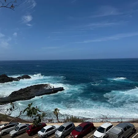 Manolo Pris, En El Mar, Teide Con Piscina Natural דירה *