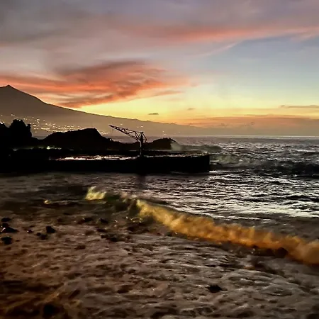 Manolo Pris, En El Mar, Teide Con Piscina Natural 아파트 *